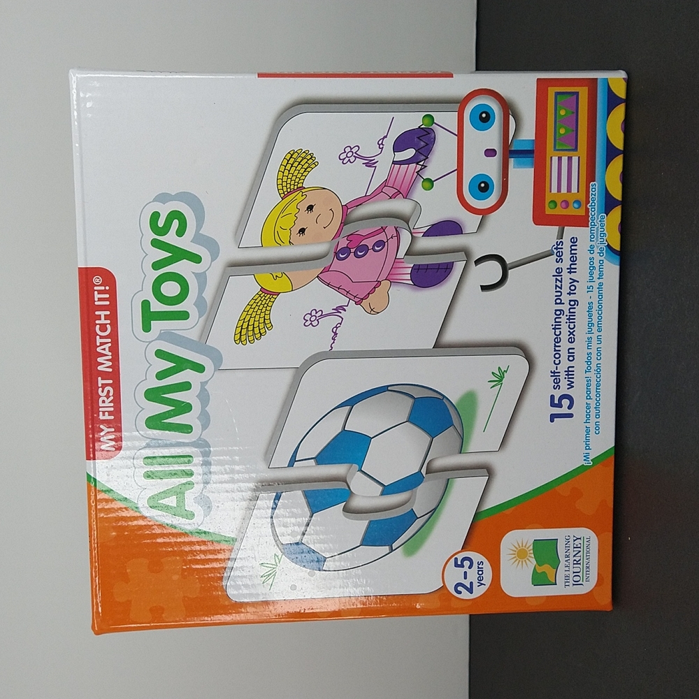The Learning Journey All My Toys Matching Puzzle Sets